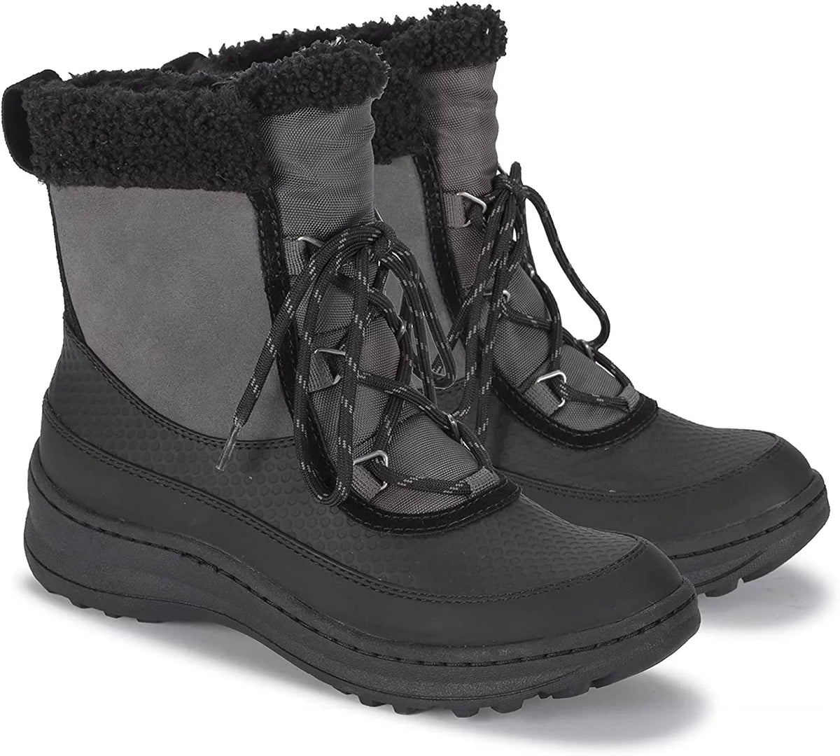 BareTraps ALTA Womens Boots 10 Dark Grey/Black Suede