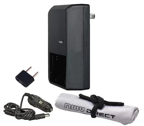 Sony Handycam HDR-CX550V Off Camera 'Intelligent' Rapid Charger + Nwv Direct Microfiber Cleaning Cloth.