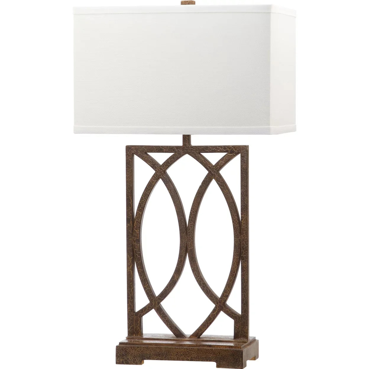 Safavieh Jago 29.5 in. H Interlocking Arcs Table Lamp, Set of 2