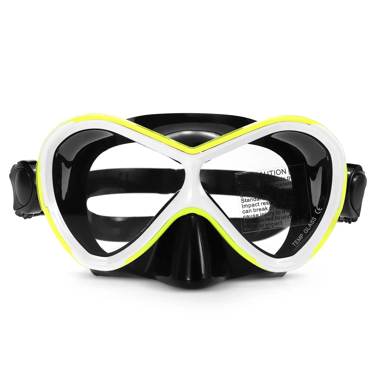 OWSOO Professional Swimming Goggles with  Snorkel Tube Set -fog Goggles for Snorkel