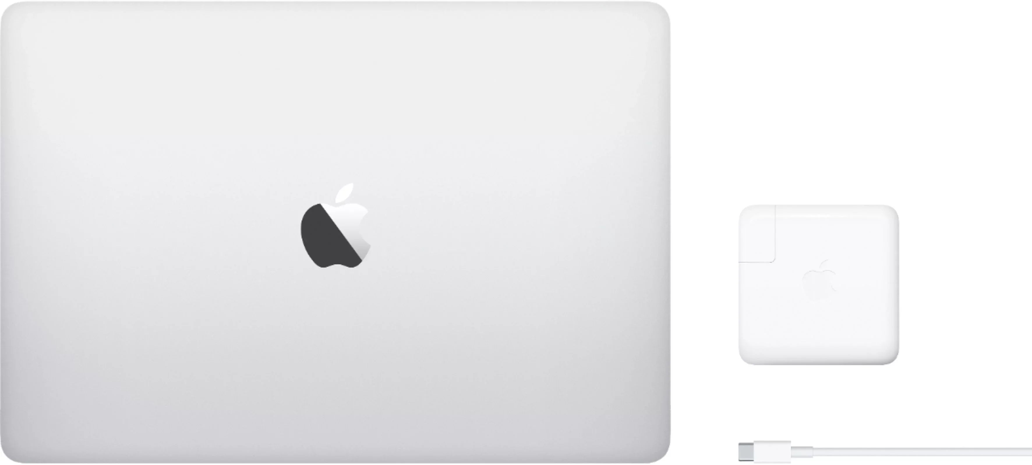 Apple MacBook Pro 13-inch (i5 1.4GHz, 128GB SSD) (Mid 2019, MUHQ2LL/A) - Silver Bundle with Black Zipper Sleeve + Laptop Starter Kit + Cleaning Kit (Refurbished)