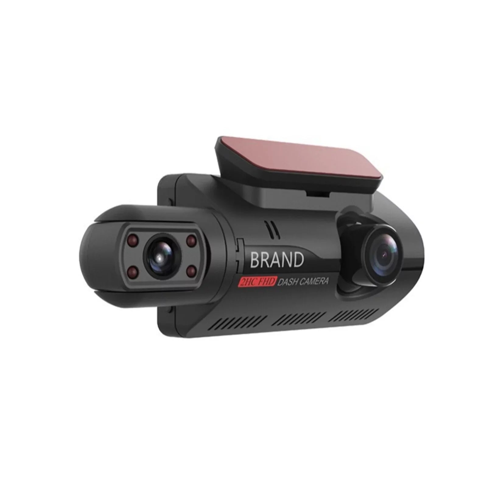 Rearview Mirror Monitor - IPS Screen DVR Rear View Dual Camera Video Recording System in Full HD 1080p with Built-in G-Sensor, Parking Monitor Control, Loop Recording (Black)