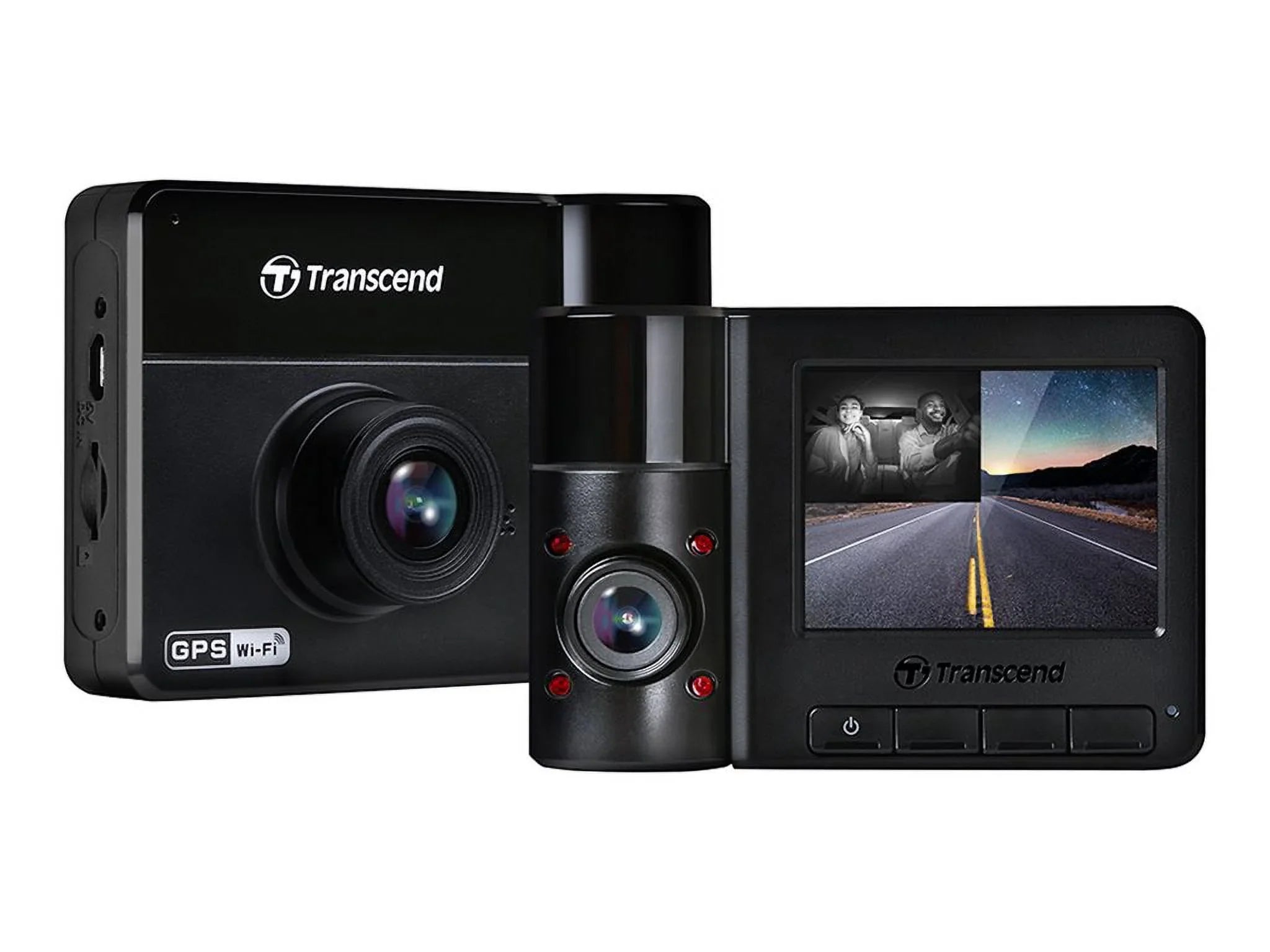 Transcend DrivePro 550B - Dashboard camera - 1080p / 60 fps - Wi-Fi - GPS / GLONASS