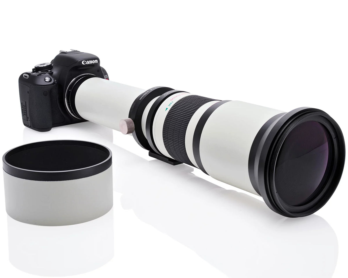 Opteka 650-1300mm High Definition Telephoto Lens for Sony Alpha E-Mount a9, a7r, a7s, a7, a6500, a6300, a6000, a5100, a5000, a3000, NEX-7, NEX-6, NEX-5T, NEX-5N, 5R and 3N Digital Mirrorless Cameras