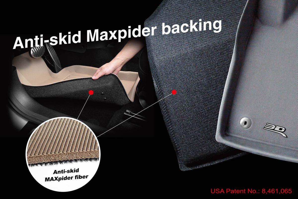 3D MAXpider KAGU Cargo Liner (BLACK) compatible with SUBARU OUTBACK 2010-2014 - Cargo Liner