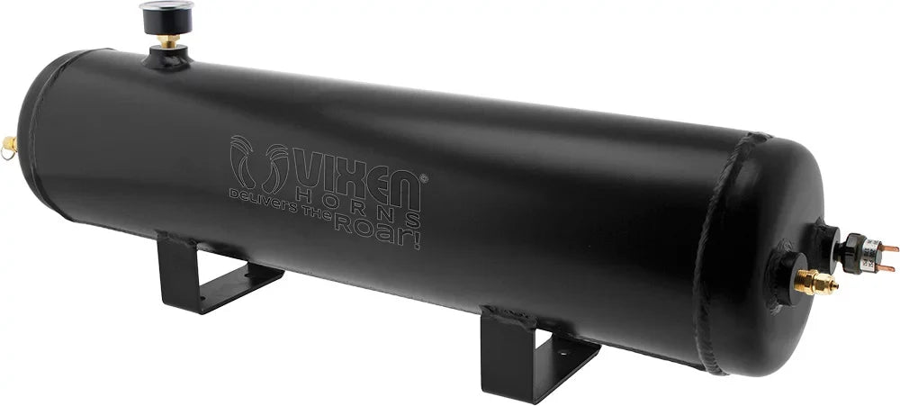 Vixen Horns OCTOPOD Train Horn Kit for Trucks/Car/Semi. Complete Onboard System- 200psi Air Compressor, 3 Gallon Aluminum Tank, 8 Trumpets.Super Loud dB.Fits Vehicles like Pickup/Jeep VXO4830AB/8124XB